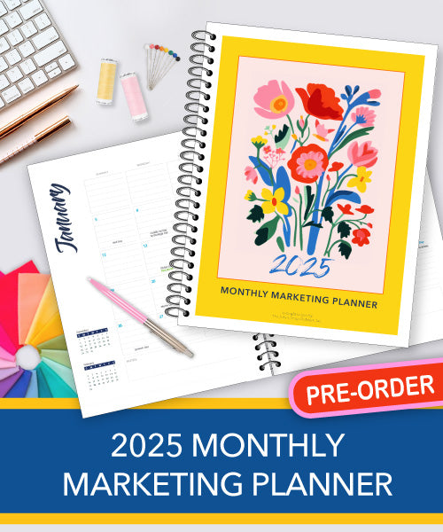 FabShop's 2025 Monthly Marketing Planner