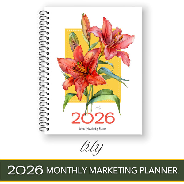 2026 Monthly Marketing Planner
