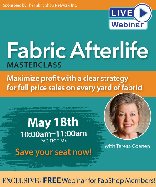 Fabric Afterlife Webinar with Teresa Coenen