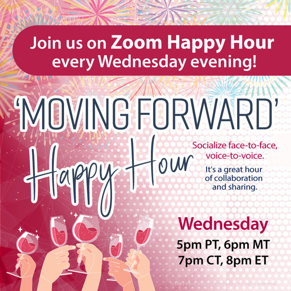 FabShop's Moving Forward Zoom Happy Hour every Wednesday