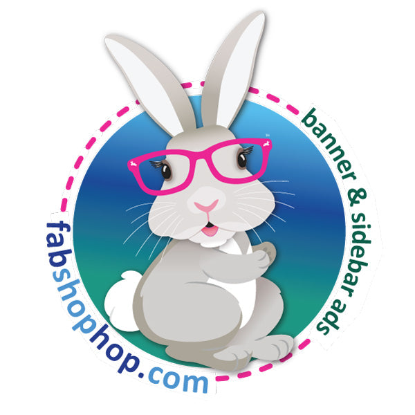 FabShop Hop™ Leaderboard, Banner & Sidebar Ads