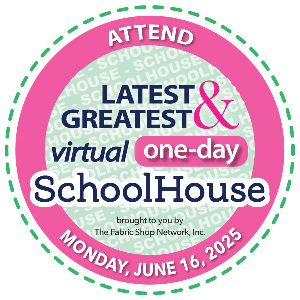 Attend FabShop's Virtual Schoolhouse Event - June 16, 2025