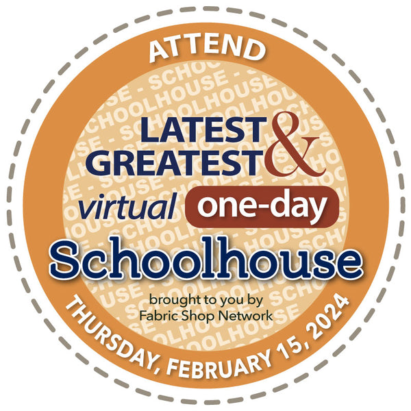 Attend FabShop's Virtual Schoolhouse Event - February 15, 2024