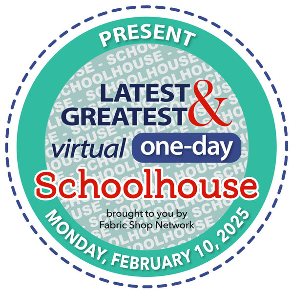 Present at FabShop's Virtual Schoolhouse, Monday, February 10, 2025