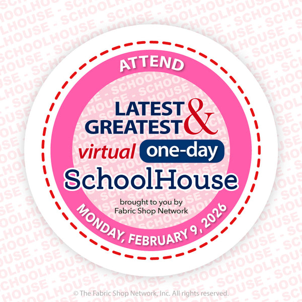 Attend FabShop's Virtual Schoolhouse Event - February 9, 2026