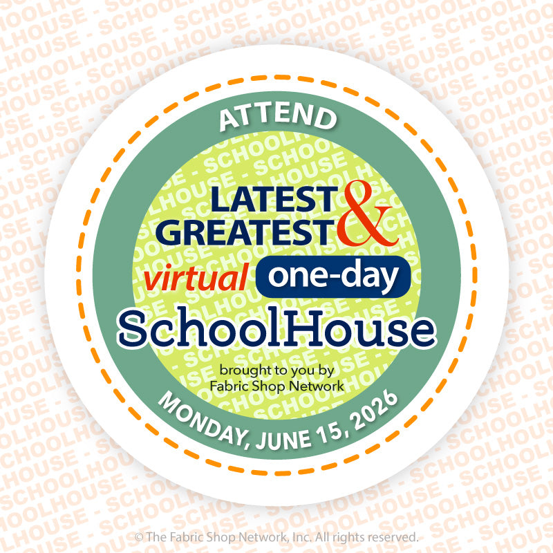 Attend FabShop's Virtual Schoolhouse Event - June 15, 2026