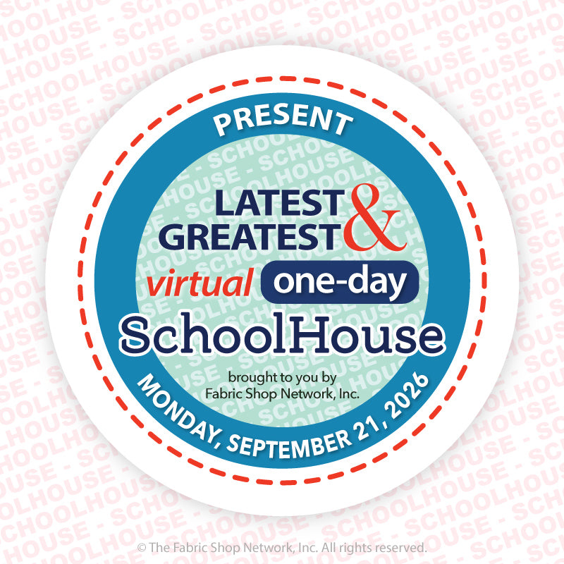 Present at FabShop's Virtual Schoolhouse Event - September 21, 2026