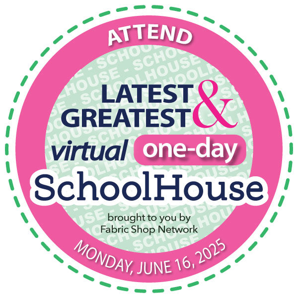 Attend FabShop's Virtual Schoolhouse Event - June 16, 2025