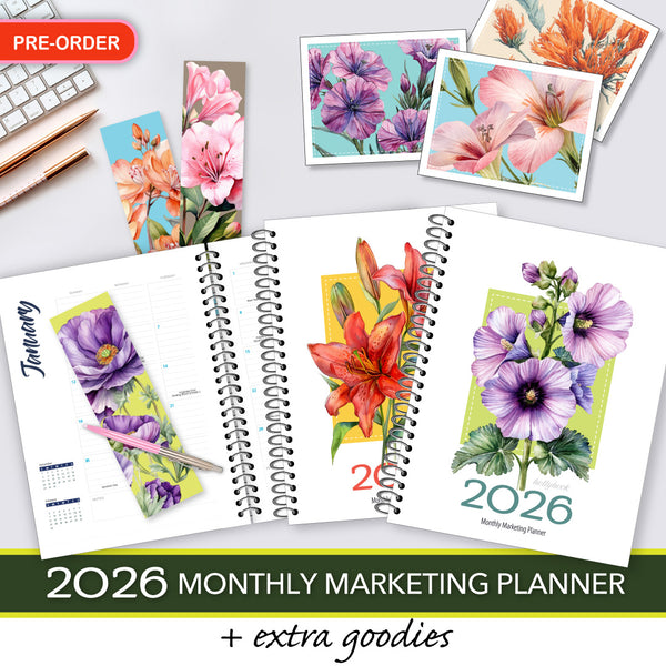 2026 Monthly Marketing Planner