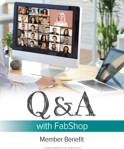 FabShop's Monthly Q&A - Member Benefit