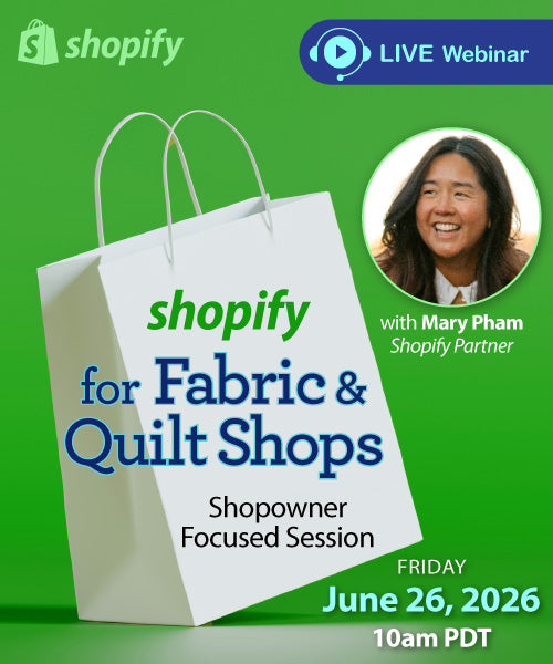 Shopify for Fabric & Quilt Shops: What Actually Matters (Apps, Costs & Setup)