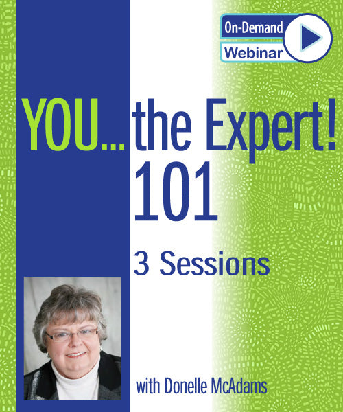 022 023 024 YOU the Expert 101 - 3 Sessions