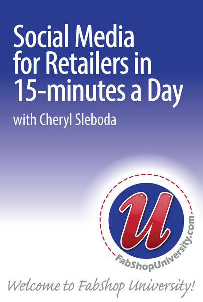 Social Media for Retailers in 15-minutes a Day