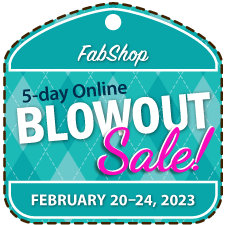 FabShop's 5-day Online BlowOut Sale