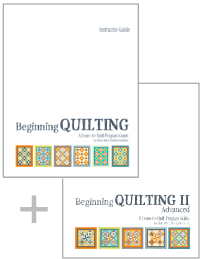 Beginning Quilting I & II Bundle