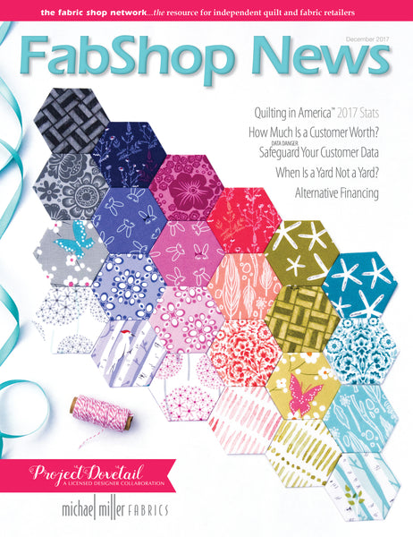 Advertisers 6x - FabShop News December 2017 Issue 121