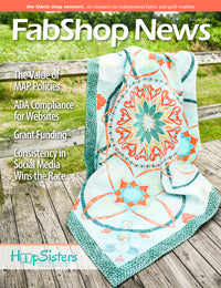 Advertisers 3x - FabShop News October 2019 Issue 132