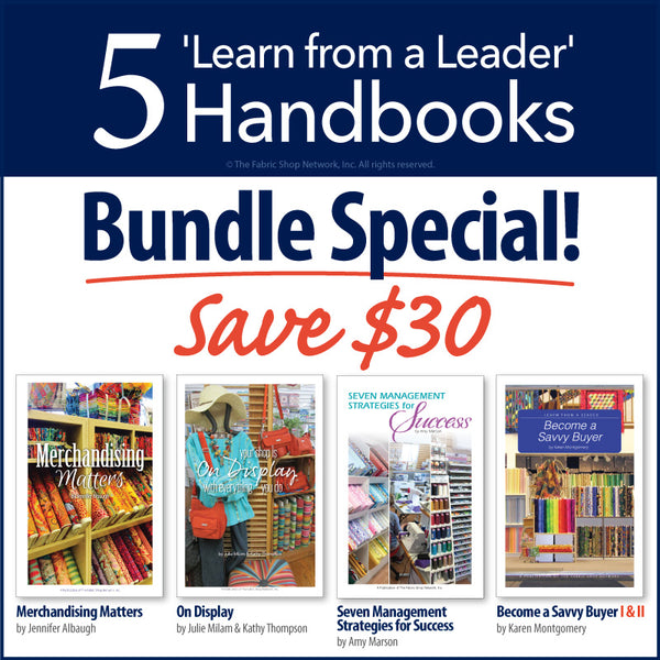 FabShop's 5 Book 'Learn from a Leader' Handbook Bundle