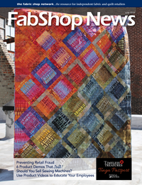 Advertisers 3x - FabShop News June 2019 Issue 130