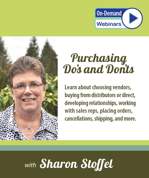 Purchasing Do's and Don'ts with Sharon Stoffel